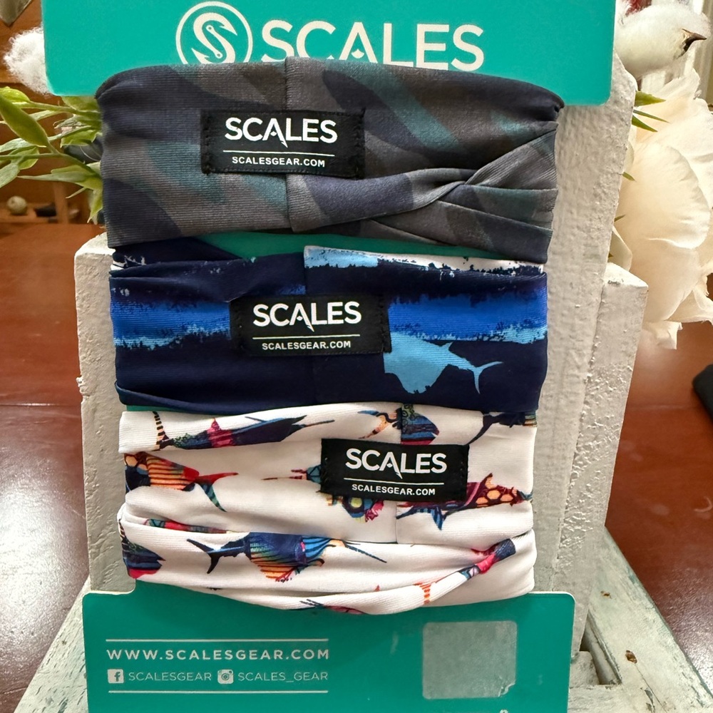 NEW SCALES Nautical HAIR BAND WRAPS (3)